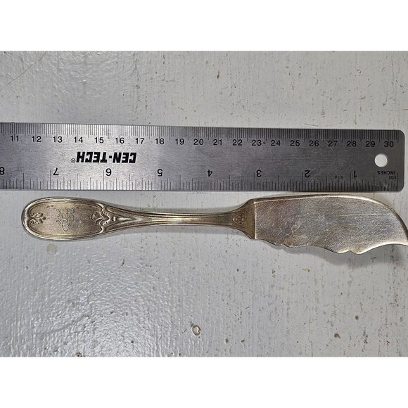 Vintage T.S. Spear Silver Plate Butter Cheese Knife - Picture 8 of 8